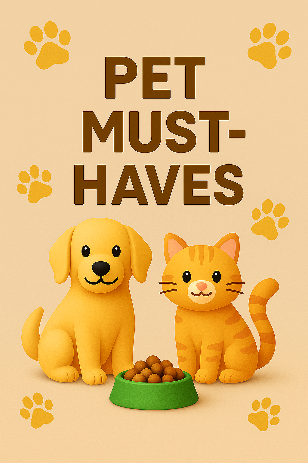 🐾 Pet Must-Haves