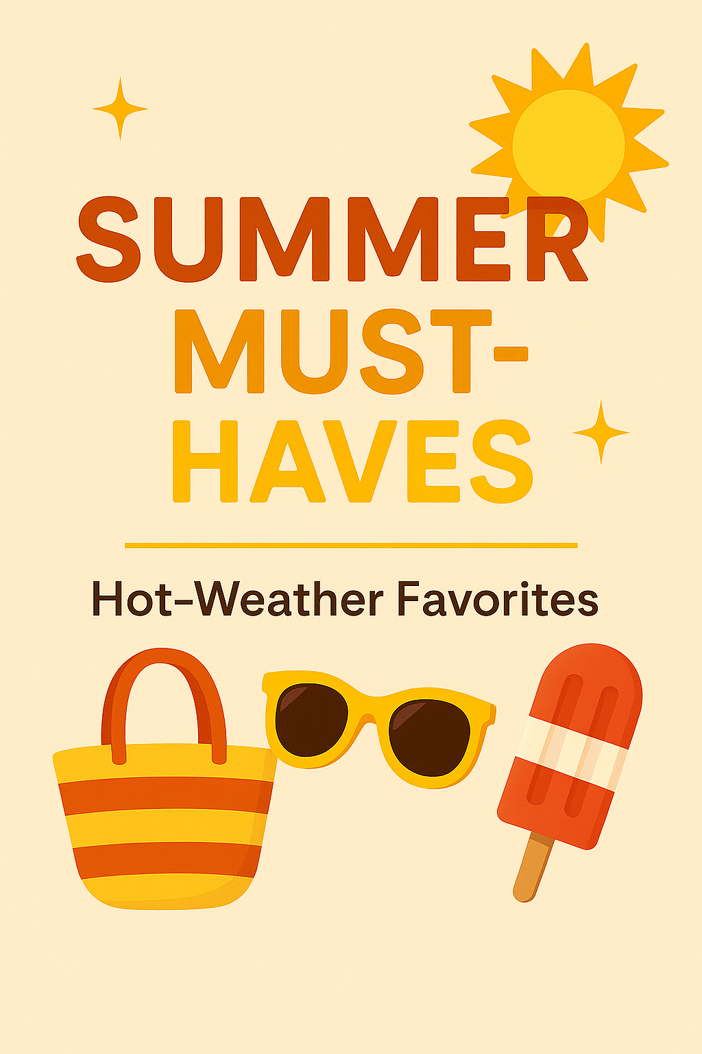 ☀️ Summer Must-Haves
