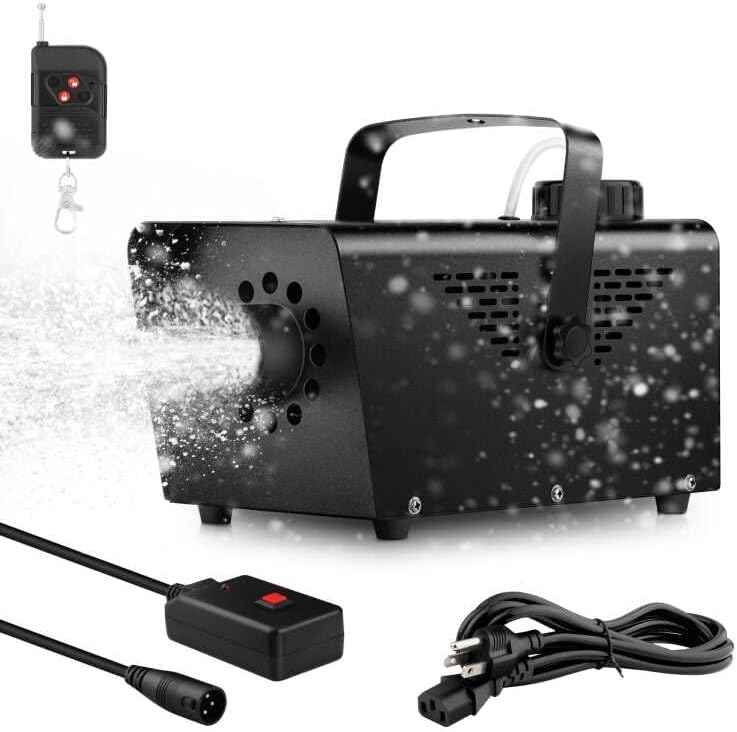 800W Fake Snow Maker Machine – Create Instant Winter Magic Anywhere