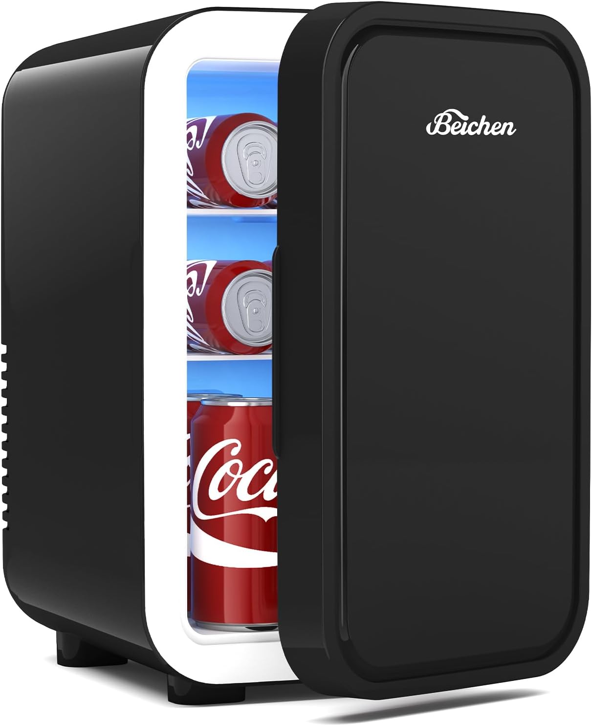 Mini Fridge 6L – Quiet Portable Cooler & Warmer for Bedroom, Car, Office, Skincare & Drinks