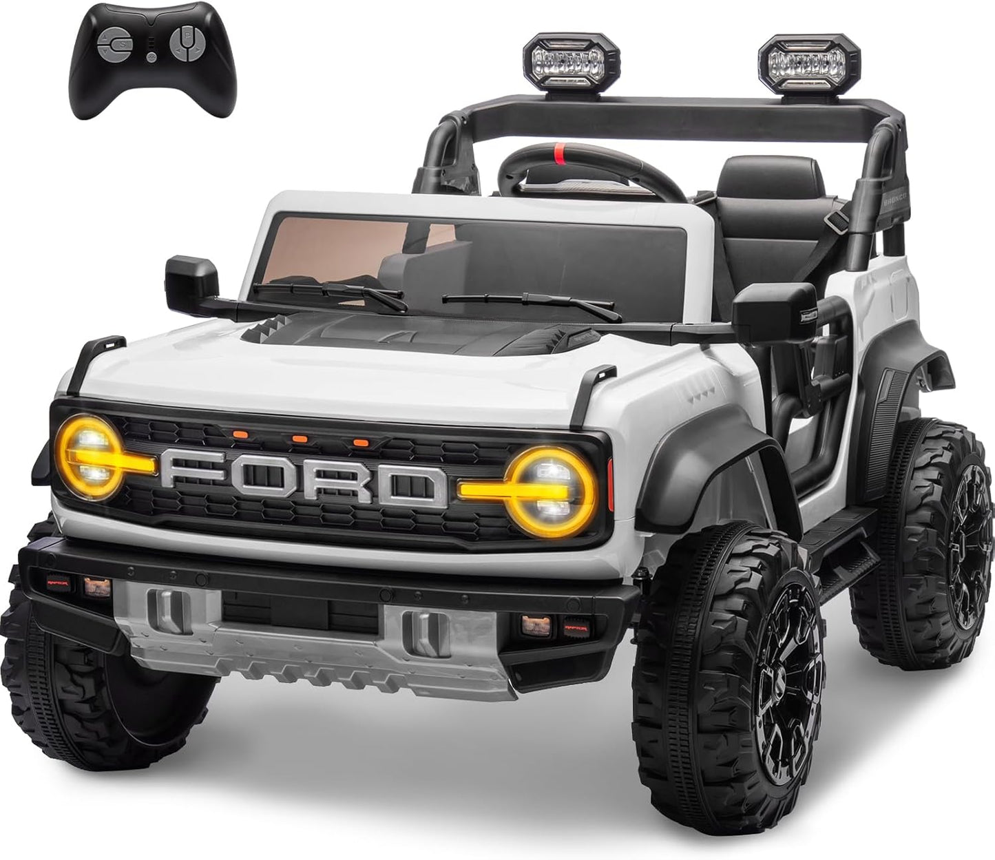24V Ford Bronco Kids Ride-On – 2 Seats, Real Power, Unreal Fun
