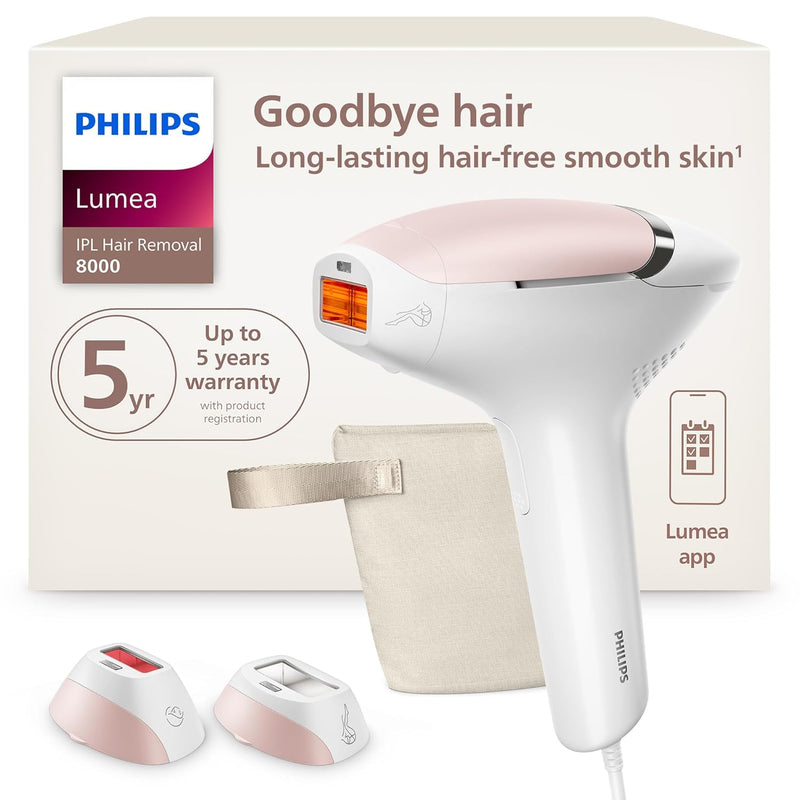 Permanent Hair Removal at Home – Philips Lumea 8000 Series (IPL Laser Tech)