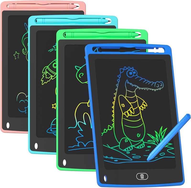4-Pack LCD Doodle Tablets – Zero-Mess Drawing That Kids Can’t Stop Using