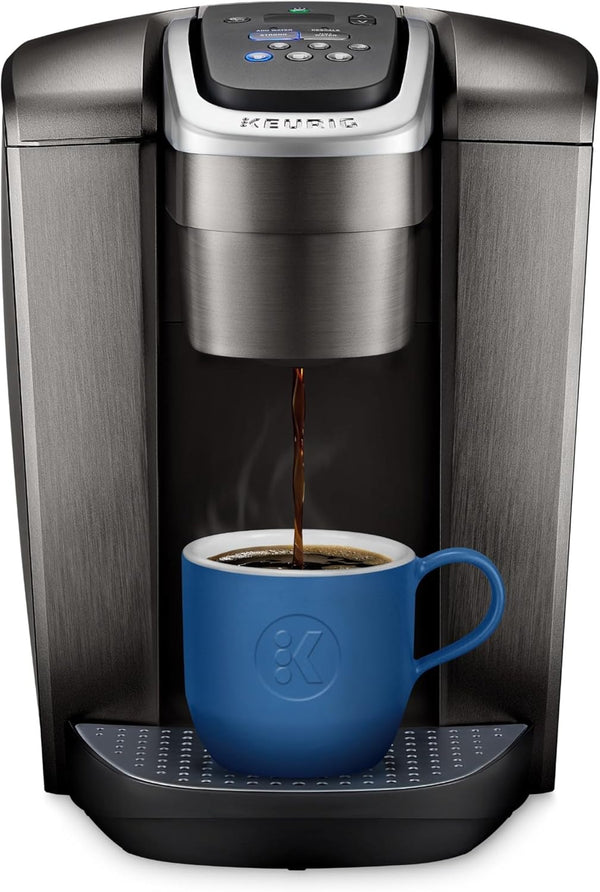 Keurig K-Elite Single Serve Coffee Maker – Programmable, Iced Coffee Mode & Hot Water on Demand (Brushed Slate)