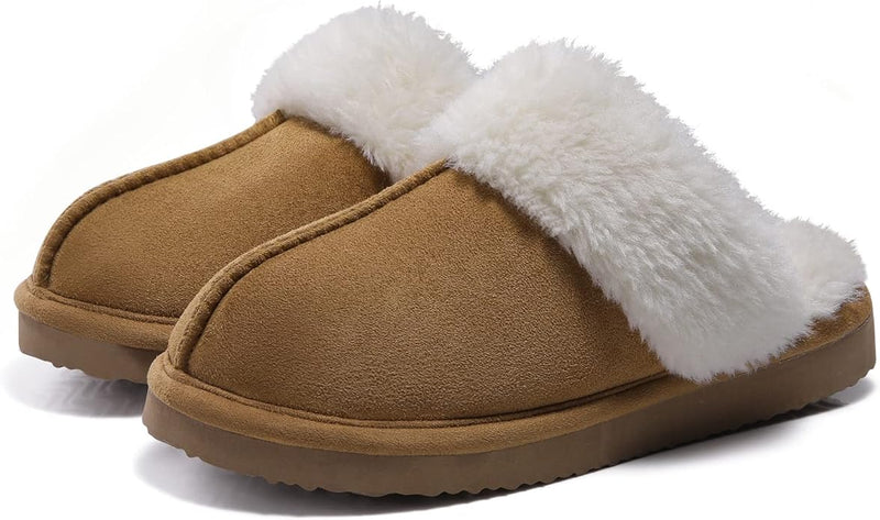 Cozy Women’s Winter Slippers – Memory Foam, Non-Slip & Indoor/Outdoor Comfort