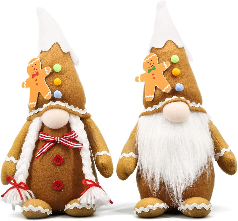 Cute Gingerbread Gnome Couple – Bring Christmas to Life!