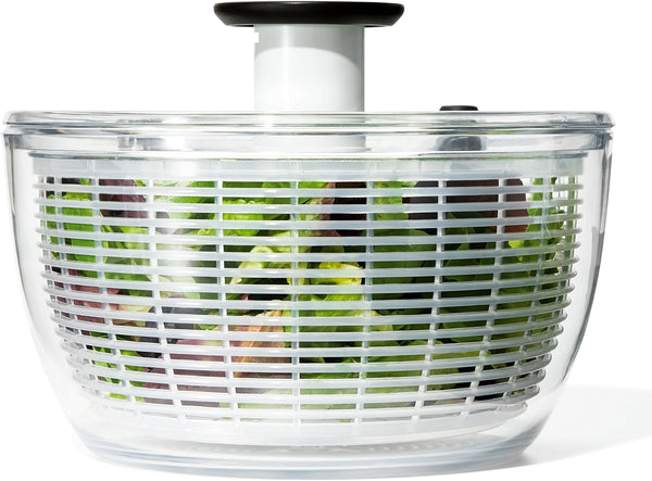 OXO Good Grips Salad Spinner – Large 6.22 Qt Lettuce Spinner & Vegetable Washer with One-Touch Pump